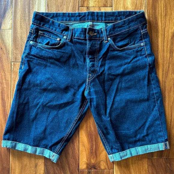 H&M Low Waist Women’s Bermuda Jean Short (32) - Picture 1 of 5